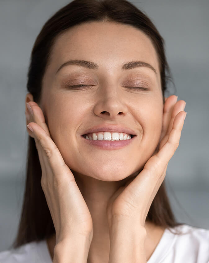 touching face -- Brow Lift